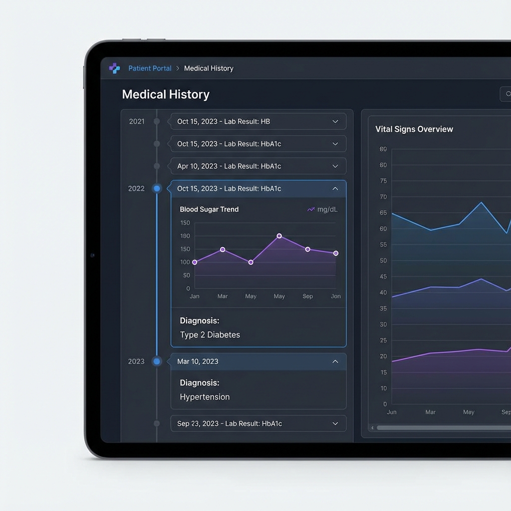 السجل الطبي للمريض