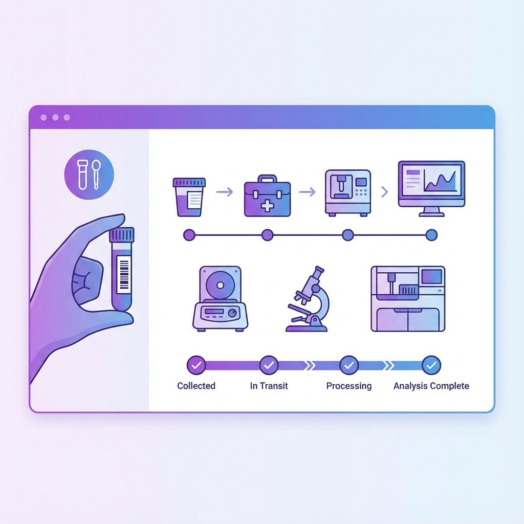 تتبع العينات